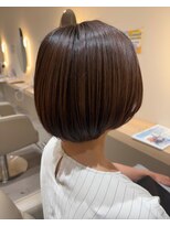 ルーチェココ ブラン(Lu'ce coco blanc)&nbsp;柔らかぱつっとボブ