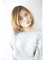 《田山未希子》ツートングラデーションミニボブ 髪質改善