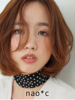 ナオシ トレス 富雄店(nao*c tres)&nbsp;【奈良/富雄nao*c】大人かわいい小顔☆ナチュラルバルーンボブ