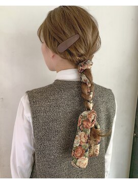 ノエル 池袋店(noel) 【noel】hachi×スカーフアレンジ