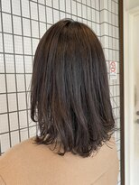 ヘアーアンドメイクトラスト(HAIR&MAKE TRUST)&nbsp;ミディアムヘア/イルミナカラー/ベージュカラー