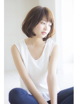 ラフ フロム ガーデン(Laf from GARDEN) 【寺尾拓巳】大人かわいい毛先パーマひし形レイヤーカットボブ