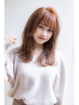 ロンド ルージュ 銀座店(Lond rouge) モテ・愛されワンカールで作るふんわりセミディー