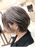 丸みショートボブ