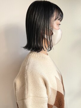 ツイギー 宮西店(TWiGGY) 大人かわいい切りっぱなしボブ