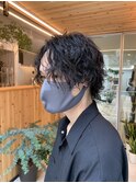 【oasisオグラ】極上ケアパーマ×センターパートスパイラル
