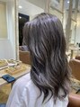 ジェービーヘア 稲毛(jb hair)&nbsp;白髪もカバーできるグレージュハイライトです。［稲毛］