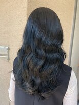 ジェリカヘアー サンフラワー通り(Jlica hair) 社会人の方にオススメ、ブルーブラック