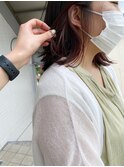 ［OCEAN Hair&Life 水田成美］ニュアンスカラーモーブピンク☆