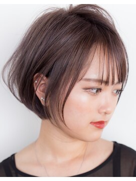 ビレット(BILLET) ラベンダーアッシュショートボブ