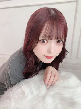 ランド 原宿表参道(LAND) ブリーチなしでもできるピンクヘア