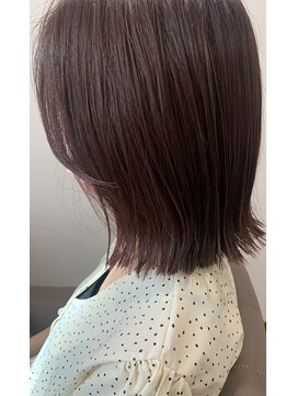 ムニ(MUNI) ＊外ハネボブ×モーヴピンク＊