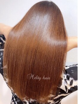 メルティー ヘア(Melty hair)の写真/電話予約★セルフドライ限定【全体☆艶カラー+カット+資生堂トリートメント】平日¥7500(税込)※土日祝+¥500