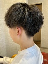 クオリア(Quaria)&nbsp;ソフトツイストパーマメンズマッシュショートヘア☆彡