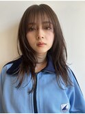 【レイヤーカット】【ミディアムレイヤー】【ロングウルフ】