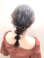 ドレスヘア　お呼ばれ　アレンジ　結婚式