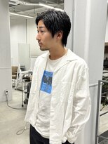ヘアー アイス 御器所本店(HAIR ICI) 20代30代40代メンズアップバング清潔感爽やかビジカジ
