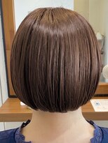 ウル 表参道(HOULe)&nbsp;バイカルテ レイヤー 髪質改善  ベージュ 酸熱トリートメント