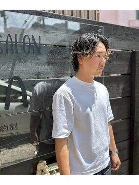 ノア(NOA) グラデーション×ウルフパーマ