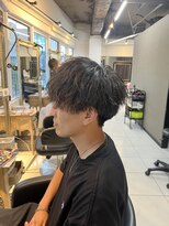 アイズ 海老名(AIZU)&nbsp;波巻きスパイラルパーマ　波巻きパーマ　スパイラルパーマ