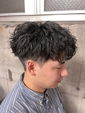 メンズココ 清澄白河店(MENS COCO) ツイストスパイラルパーママッシュメンズパーマ波巻きパーマ