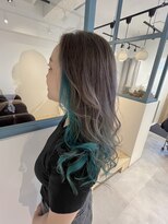 ラソニシカサイ(Lazo nishikasai)&nbsp;インナーエメラルドグリーンロング