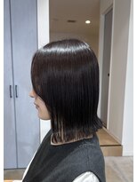 コレット 宇都宮(collet Gigi)&nbsp;前髪/マチルダボブ/ピンクベージュ/インナーグレージュ/ボブ