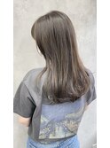 ブリーチなし!透明感あふれるベージュ系