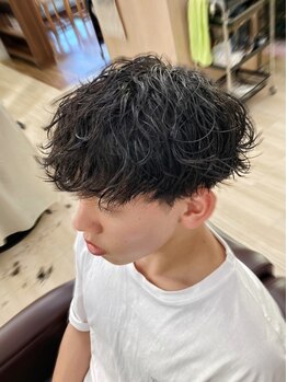 アクトスタイリッシュヘアー 知立(Act stylish hair)の写真/【知立/駐車場有】スタイリングがしやすいパーマで大人カッコいいstyleに！印象UPの髪型をご提案します◎