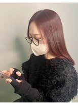 ヘアーショップ オズ(hair shop oz) 艶感ピンク