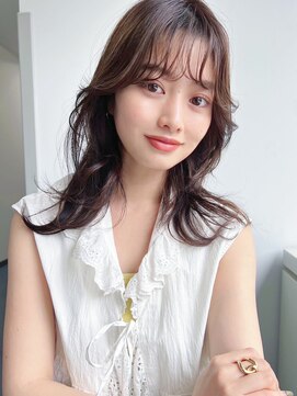 フリティ 大阪西梅田店(friity) オリーブベージュショートミニボブグレージュブリーチレイヤー