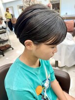 アッシュ 下北沢店(Ash) おさまる襟足耳掛けマッシュショート