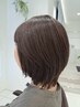 【気になる根元もキレイに♪】リタッチカラー＋ブロー(炭酸泉付き)