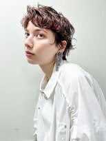 アルバム 新宿(ALBUM SHINJUKU)&nbsp;オリーブカラーウェーブパーマこなれミディイメチェン_F20267