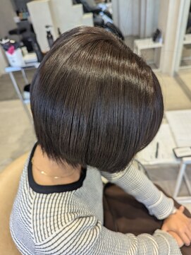 ポラリス(polaris) 艶カラー+髪質改善トリートメント