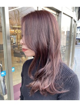 コワファースト 大分(COIFF1RST) レッドパープルカラー