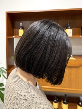 ムー(muu.) ボブ+グラデーション