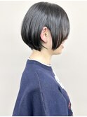 ＊耳かけショートボブ前下がりショートボブ軽めボブ30代40代3