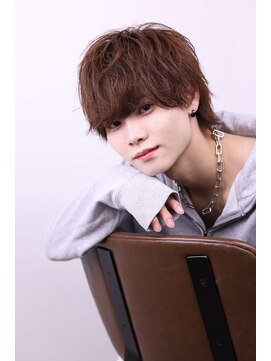 リップスヘアー 梅田(LIPPS hair) ナチュラルマッシュウルフ