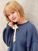 オーブヘアー スミス いわき店(AUBE HAIR smith)&nbsp;20代・30代_あご下2センチ_くびれボブ