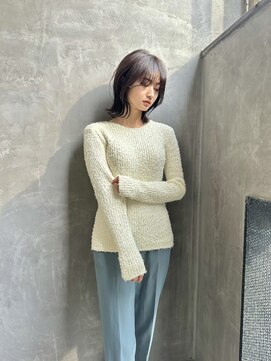 ナンバー 六本松(Number) 大人可愛い20代30代40代/切りっぱなし/韓国/ボブ