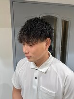 アシャドットオム(asha.HOMME)&nbsp;ツイストパーマ