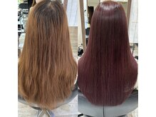 【自分の髪じゃないみたい！】【仕上がりが今までと】お客様から頂く素敵なお言葉です。　