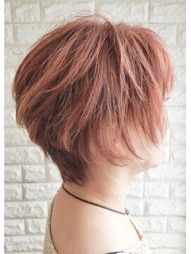 松本平太郎美容室 吉祥寺パートファイブ(PART5) イノアカラーコース+ハイライト+イヤリングカラー