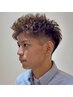 【平日限定フルコース！】メンズカット+カラー+ニュアンスパーマ+3step