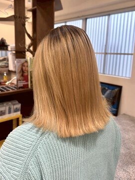 ルイ(ROUIS produced by LUCK 津田沼) ROUIS 津田沼 自然なバレイヤージュ