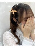 パール×リボンで最強ひつじヘア♪_ゆう