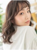 ■グレージュカラーゆるふわハッシュカット314大宮20代30代40代