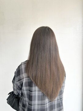 セダクション 道後樋又店(Seduction) 松山市/10代/20代/30代/大人グレージュ×レイヤースタイル