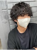 波巻きパーマ/波巻きスパイラルパーマ/マッシュウルフ